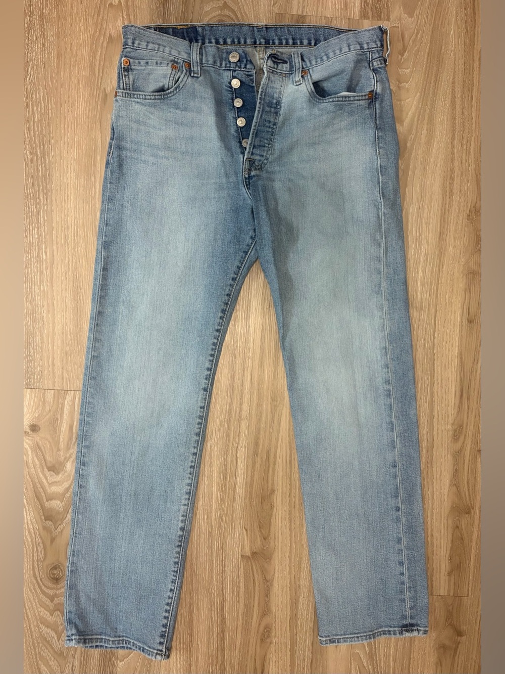 Levi’s Light Blue Men's Button-Fly Jeans W 31 L 30